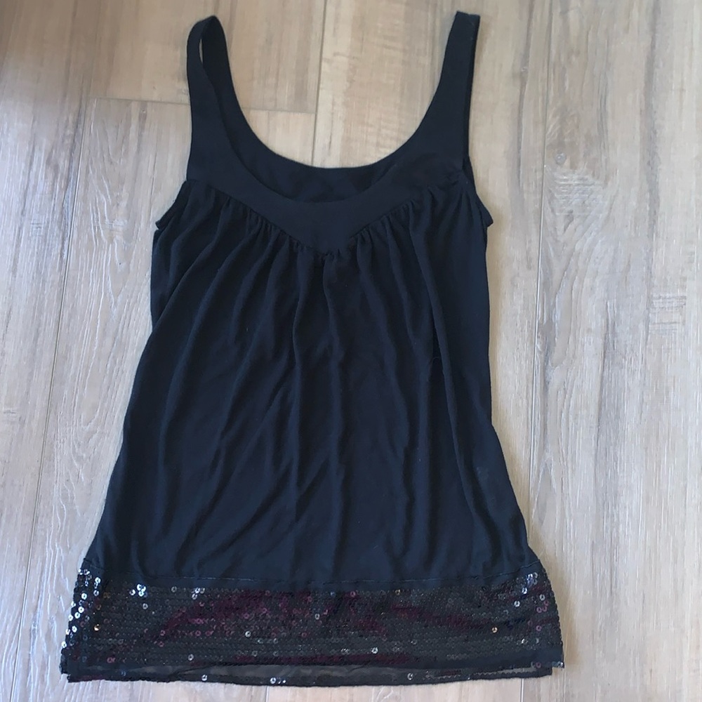 Self Esteem Elegant Black Women's Tank Top